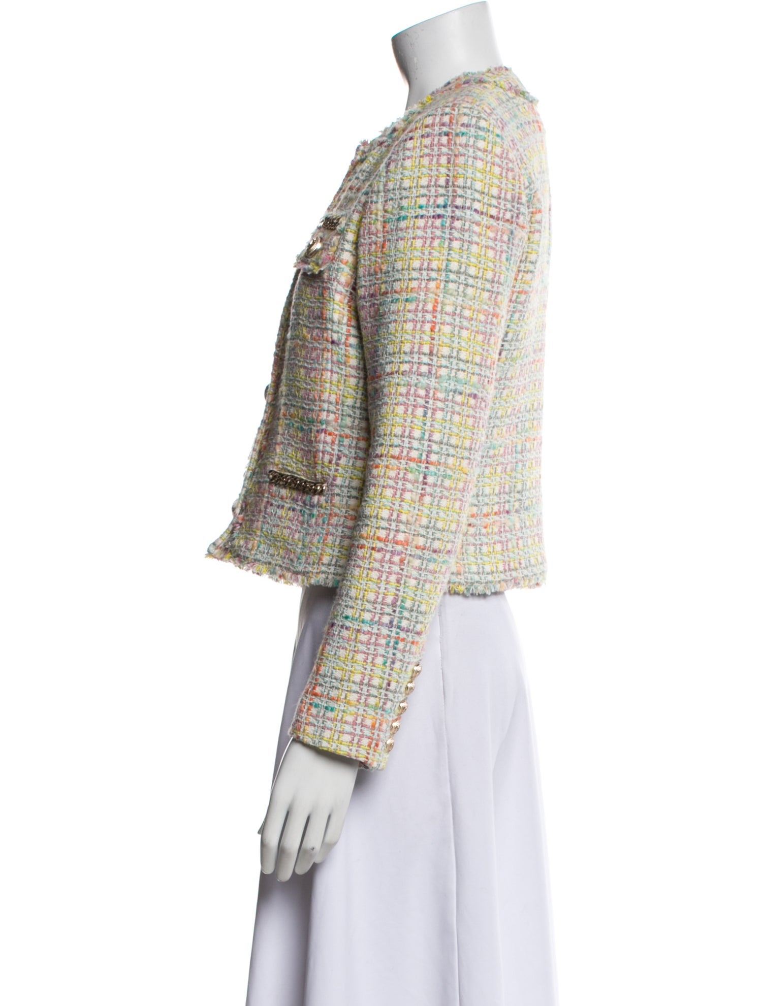 Generation Love Tweed Pattern Jacket