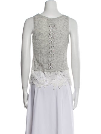 Generation Love Linen Crew Neck Top