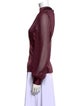 Generation Love Silk Mock Neck Blouse