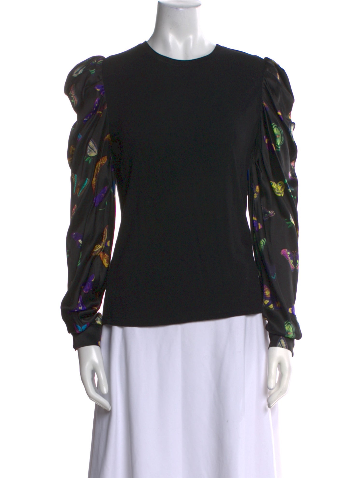 Generation Love Silk Floral Print Sweatshirt