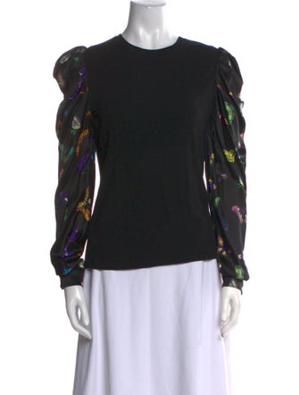 Generation Love Silk Floral Print Sweatshirt