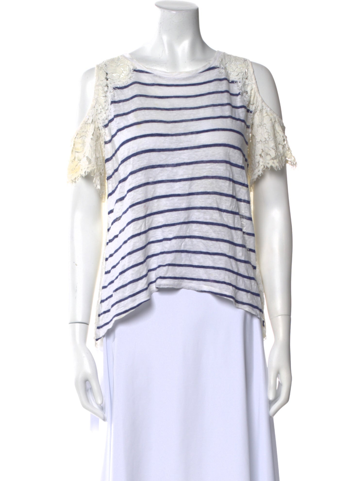 Generation Love Linen Striped T-Shirt