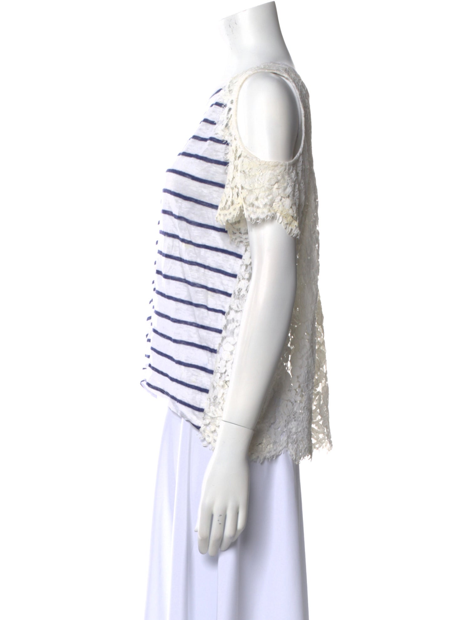Generation Love Linen Striped T-Shirt