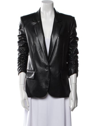 Generation Love Faux Leather Blazer