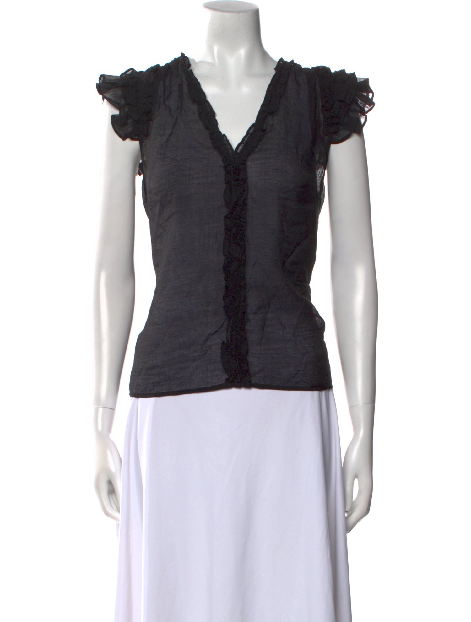 Generation Love V-Neck Short Sleeve Blouse