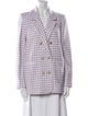 Generation Love Plaid Print Blazer