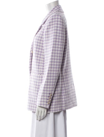 Generation Love Plaid Print Blazer