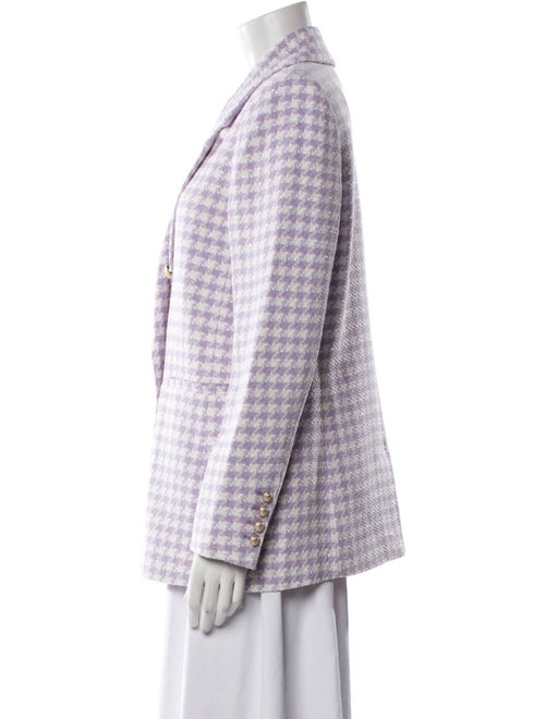 Generation Love Plaid Print Blazer