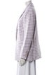 Generation Love Plaid Print Blazer