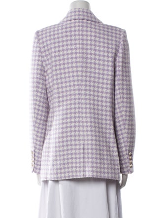 Generation Love Plaid Print Blazer