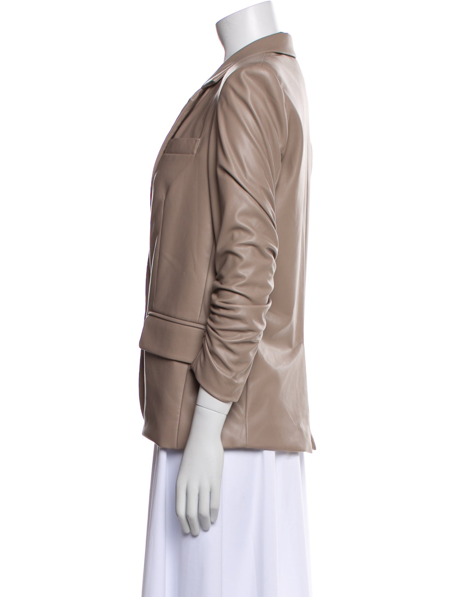 Generation Love Faux Leather Blazer