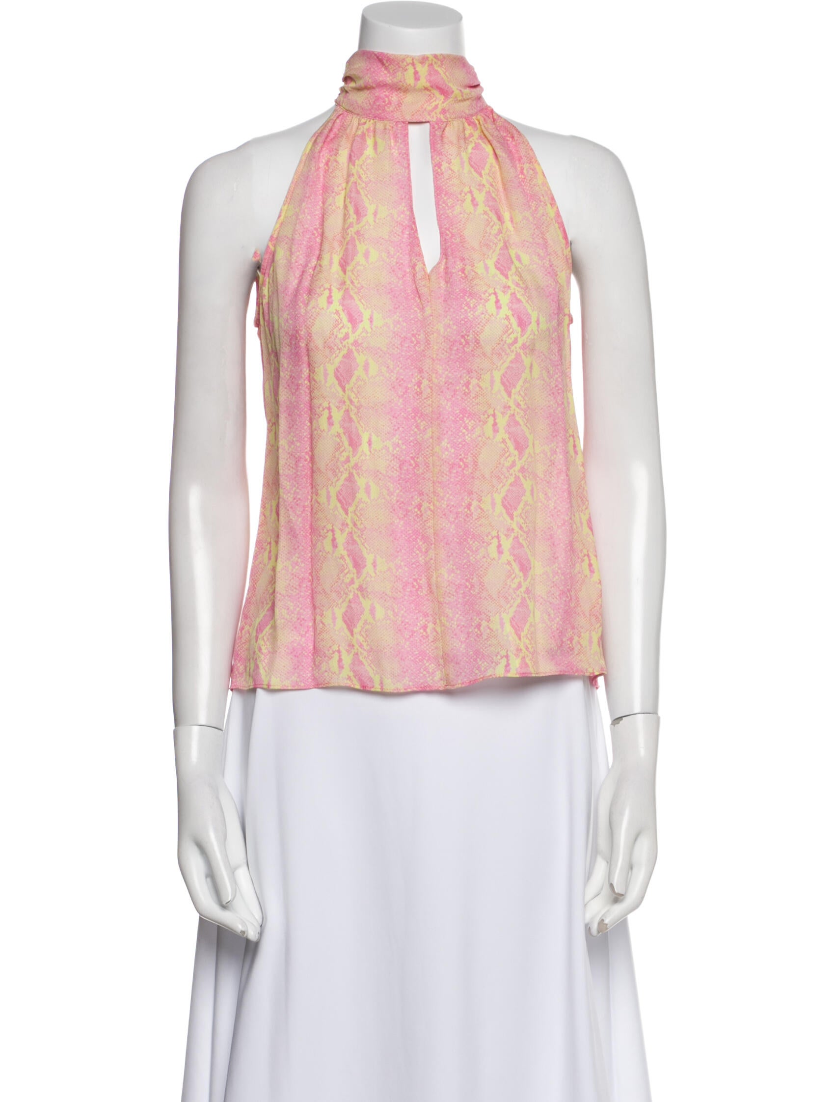 Generation Love Silk Printed Blouse