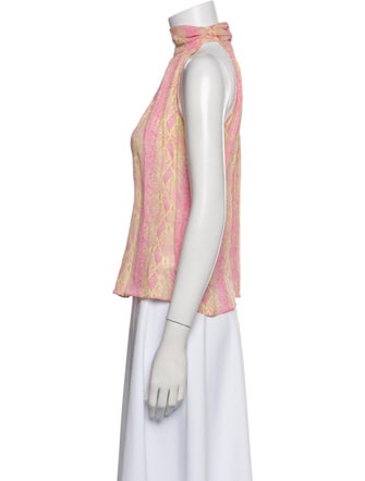 Generation Love Silk Printed Blouse