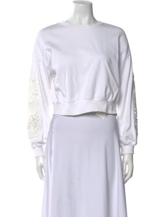 Generation Love Bateau Neckline Long Sleeve Crop Top