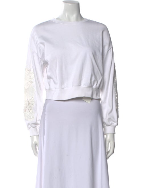 Generation Love Bateau Neckline Long Sleeve Crop Top