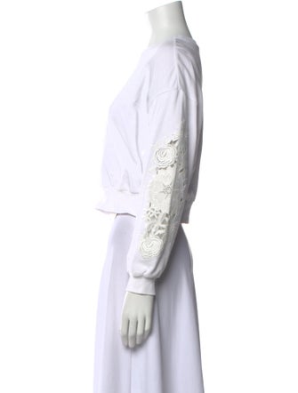 Generation Love Bateau Neckline Long Sleeve Crop Top