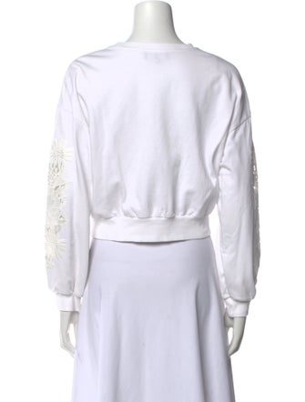 Generation Love Bateau Neckline Long Sleeve Crop Top