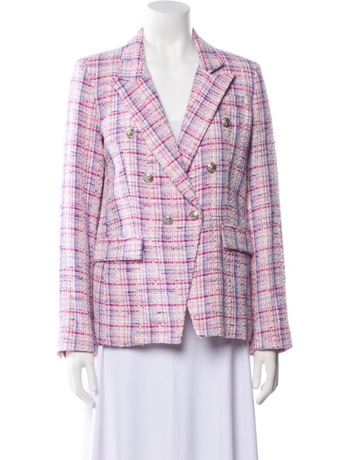 Generation Love Plaid Print Blazer