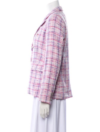 Generation Love Plaid Print Blazer