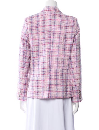 Generation Love Plaid Print Blazer