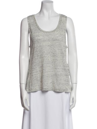 Generation Love Linen Scoop Neck Top