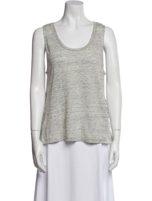Generation Love Linen Scoop Neck Top