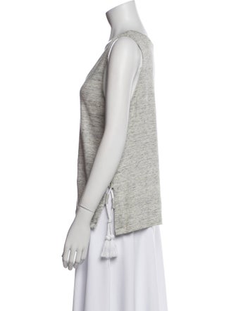 Generation Love Linen Scoop Neck Top