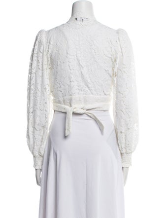 Generation Love V-Neck Long Sleeve Crop Top