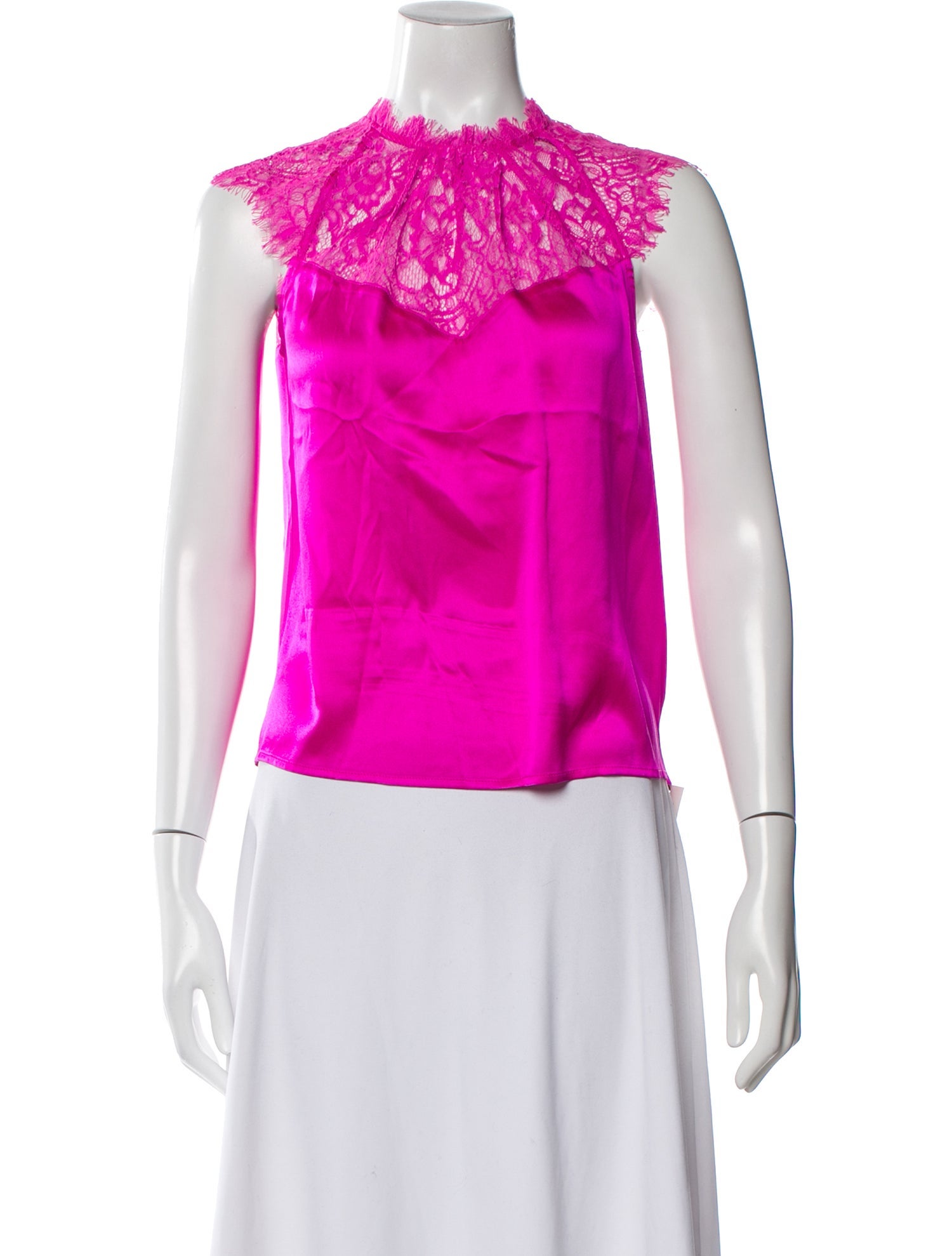 Generation Love Silk Crew Neck Top