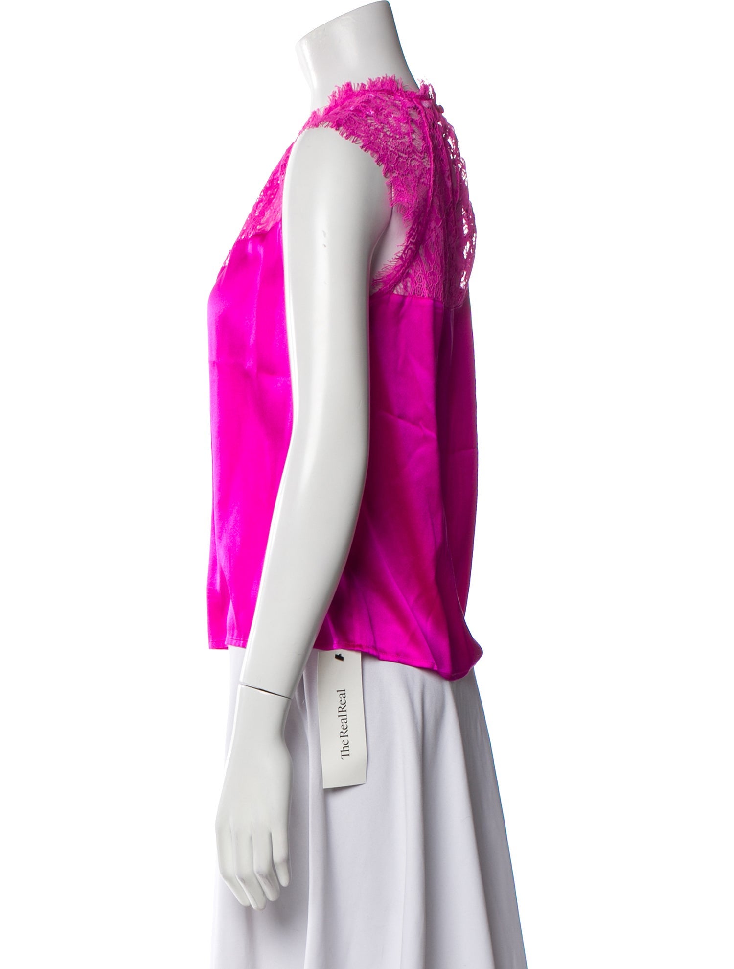 Generation Love Silk Crew Neck Top