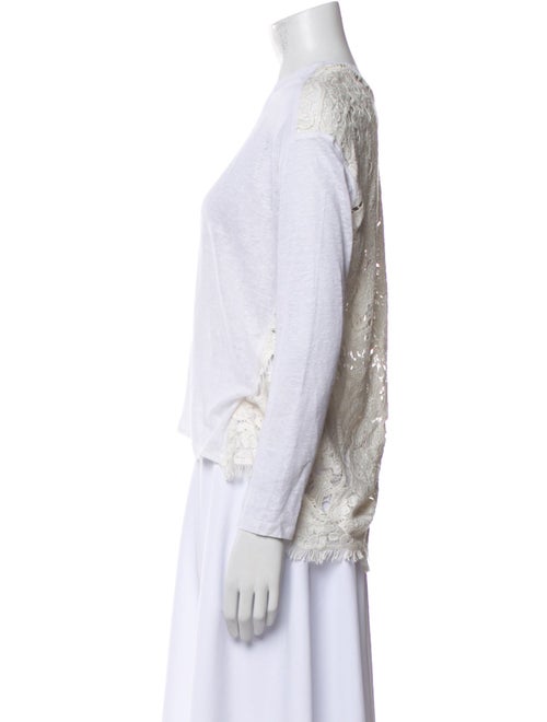 Generation Love Linen Scoop Neck Top