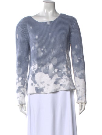 Generation Love Graphic Print Scoop Neck Sweater