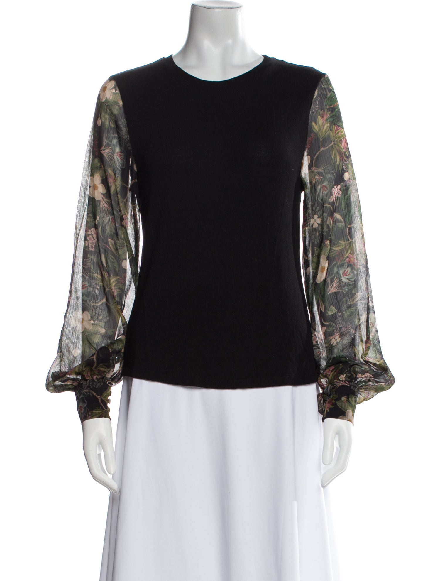 Generation Love Floral Print Crew Neck Sweater