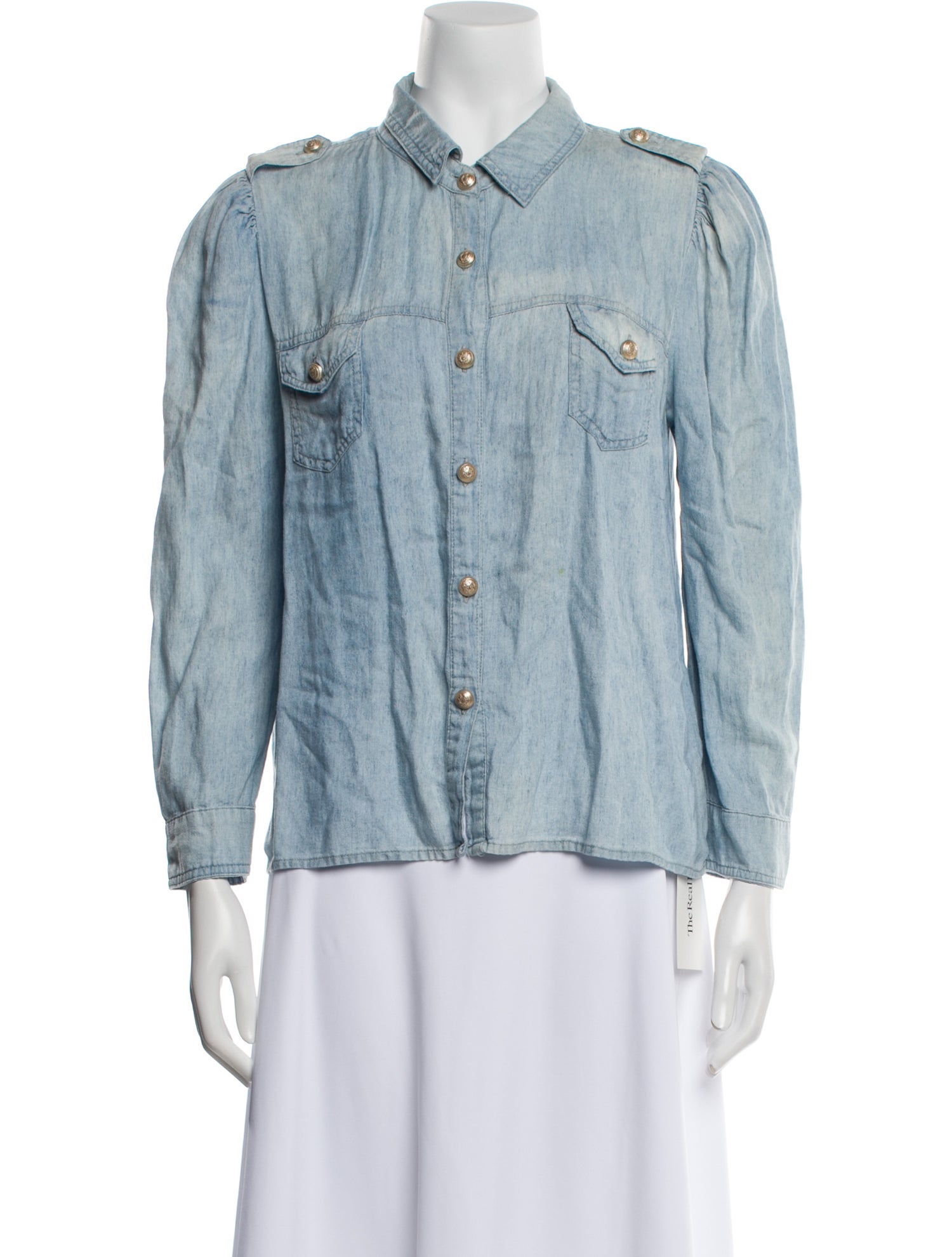 Generation Love Long Sleeve Button-Up Top