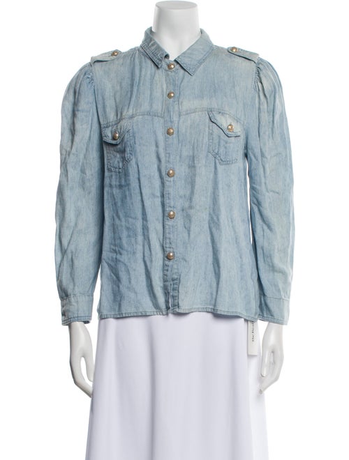 Generation Love Long Sleeve Button-Up Top