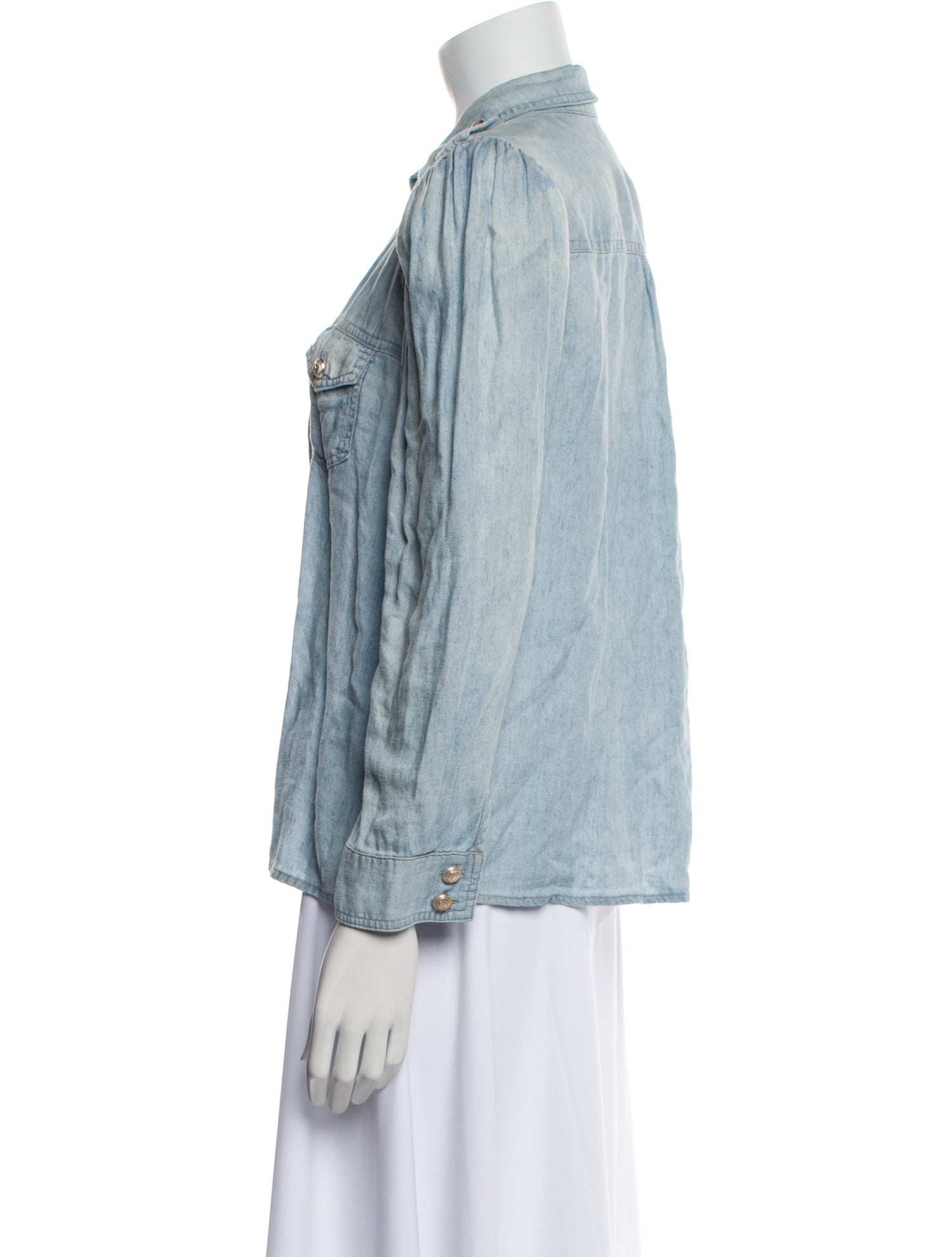 Generation Love Long Sleeve Button-Up Top