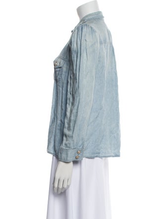 Generation Love Long Sleeve Button-Up Top