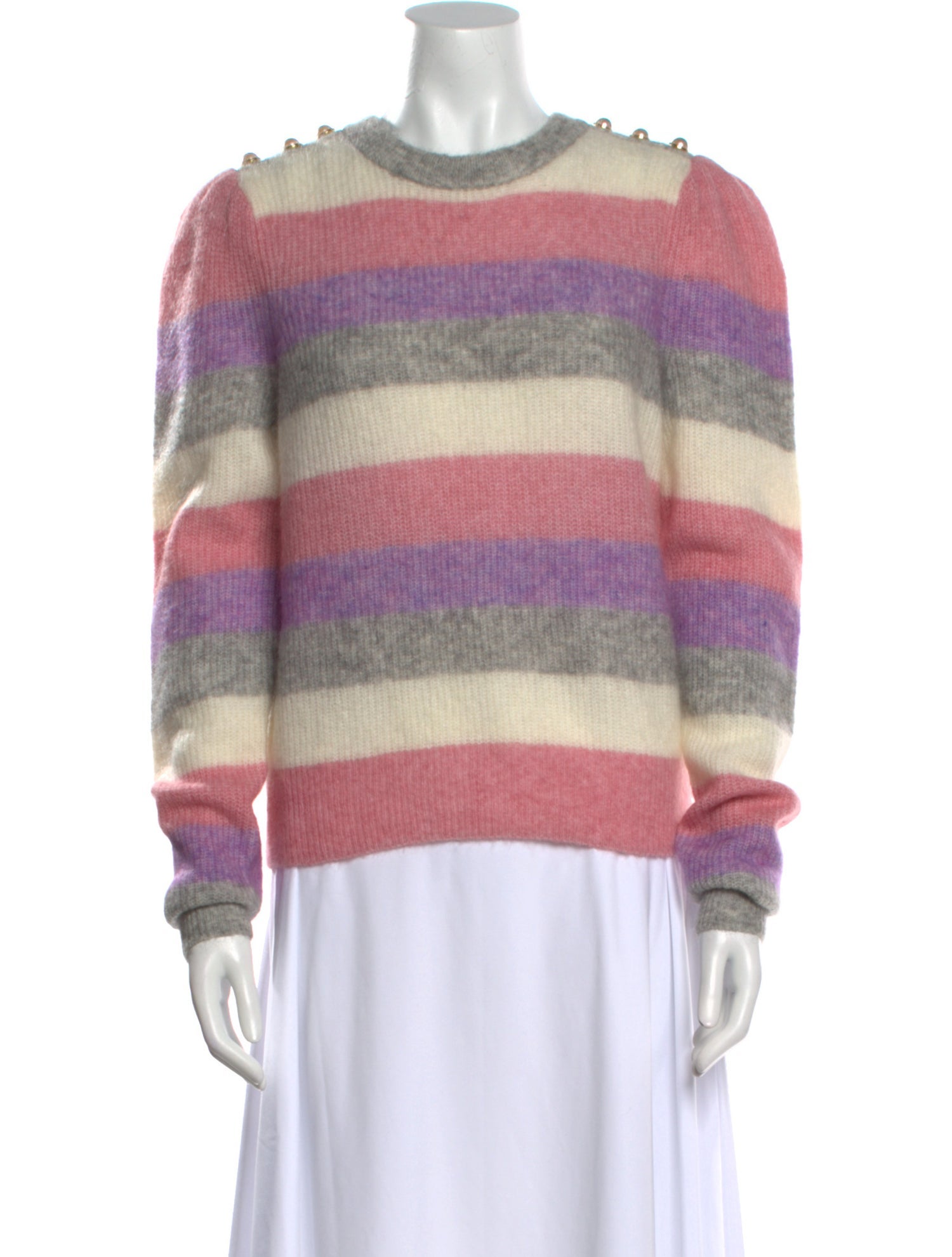 Generation Love Striped Crew Neck Sweater w/ Tags