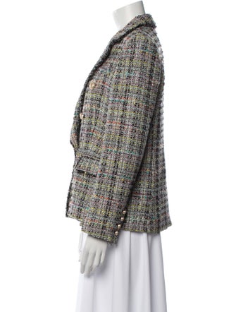 Generation Love Plaid Print Blazer