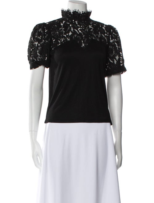 Generation Love Mock Neck Short Sleeve Top