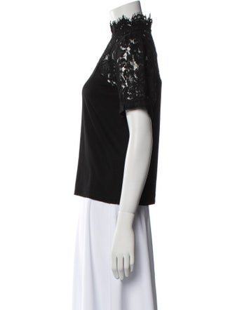 Generation Love Mock Neck Short Sleeve Top