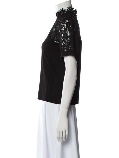 Generation Love Mock Neck Short Sleeve Top