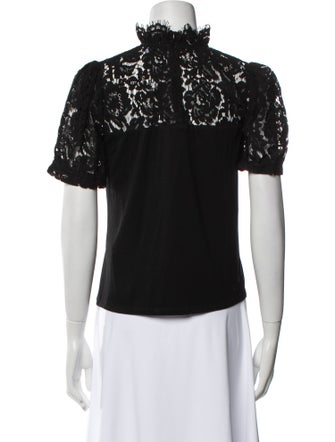 Generation Love Mock Neck Short Sleeve Top