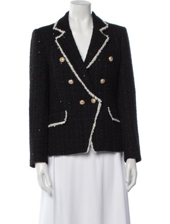 Generation Love Tweed Pattern Blazer