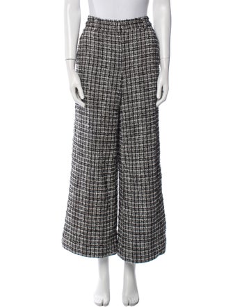 Generation Love Plaid Print Wide Leg Pants