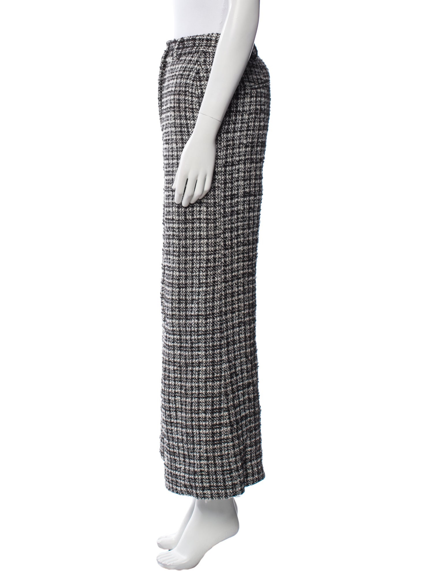Generation Love Plaid Print Wide Leg Pants