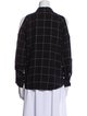 Generation Love Plaid Print Long Sleeve Button-Up Top
