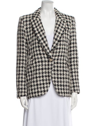 Generation Love Plaid Print Blazer