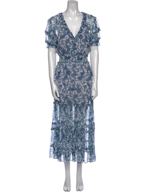 Generation Love Floral Print Long Dress