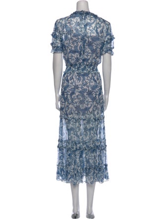 Generation Love Floral Print Long Dress